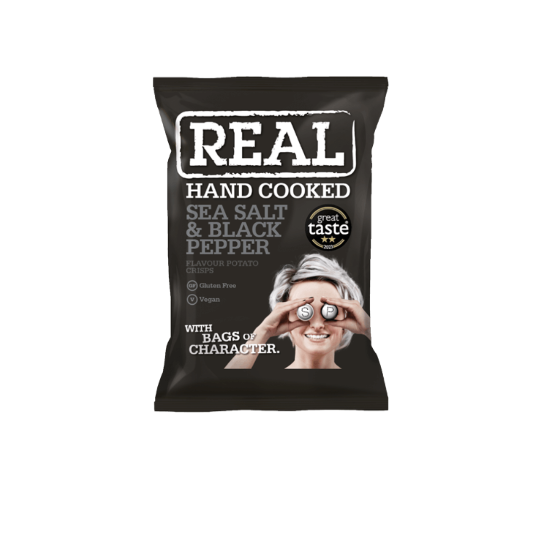 REAL PATATAS SAL MARINA & PIMIENTA NEGRA 35G